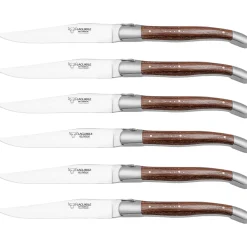 Laguiole en Aubrac Steakmessenset Frene 6 delig