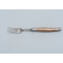 Laguiole en Aubrac Steakmessen en vorkenset Walnoot 4 delig