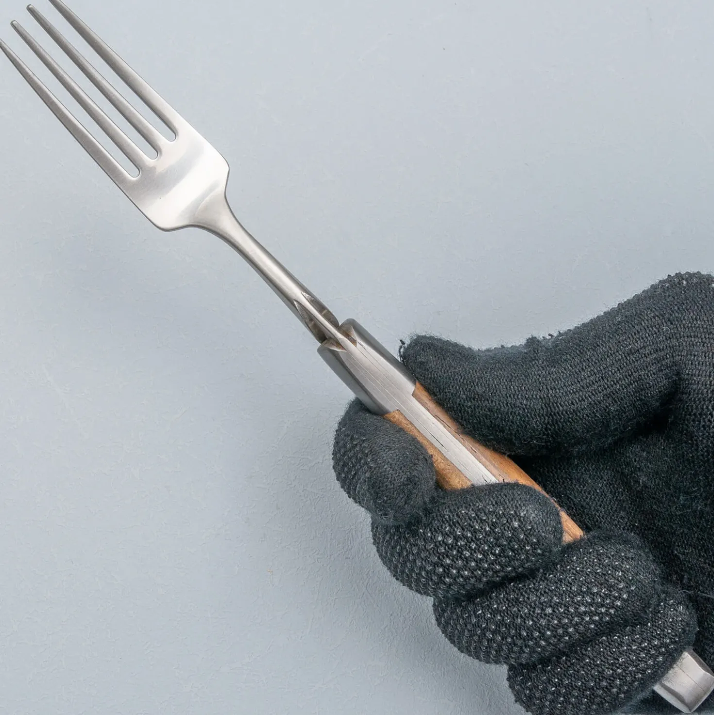 Laguiole en Aubrac Steakmessen en vorkenset Walnoot 4 delig