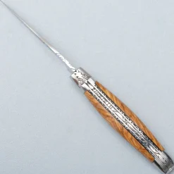 Laguiole en Aubrac Zakmes Double Plated Olive Burl 12 cm