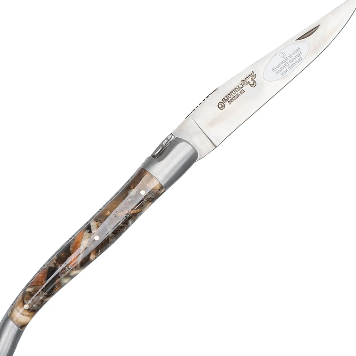 Laguiole en Aubrac Zakmes Double Plated Fusion Mammoet 12 cm