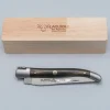 Laguiole en Aubrac Zakmes Ebony Mosaic Blue 12 cm