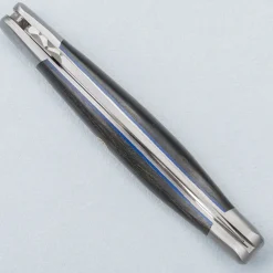 Laguiole en Aubrac Zakmes Ebony Mosaic Blue 12 cm