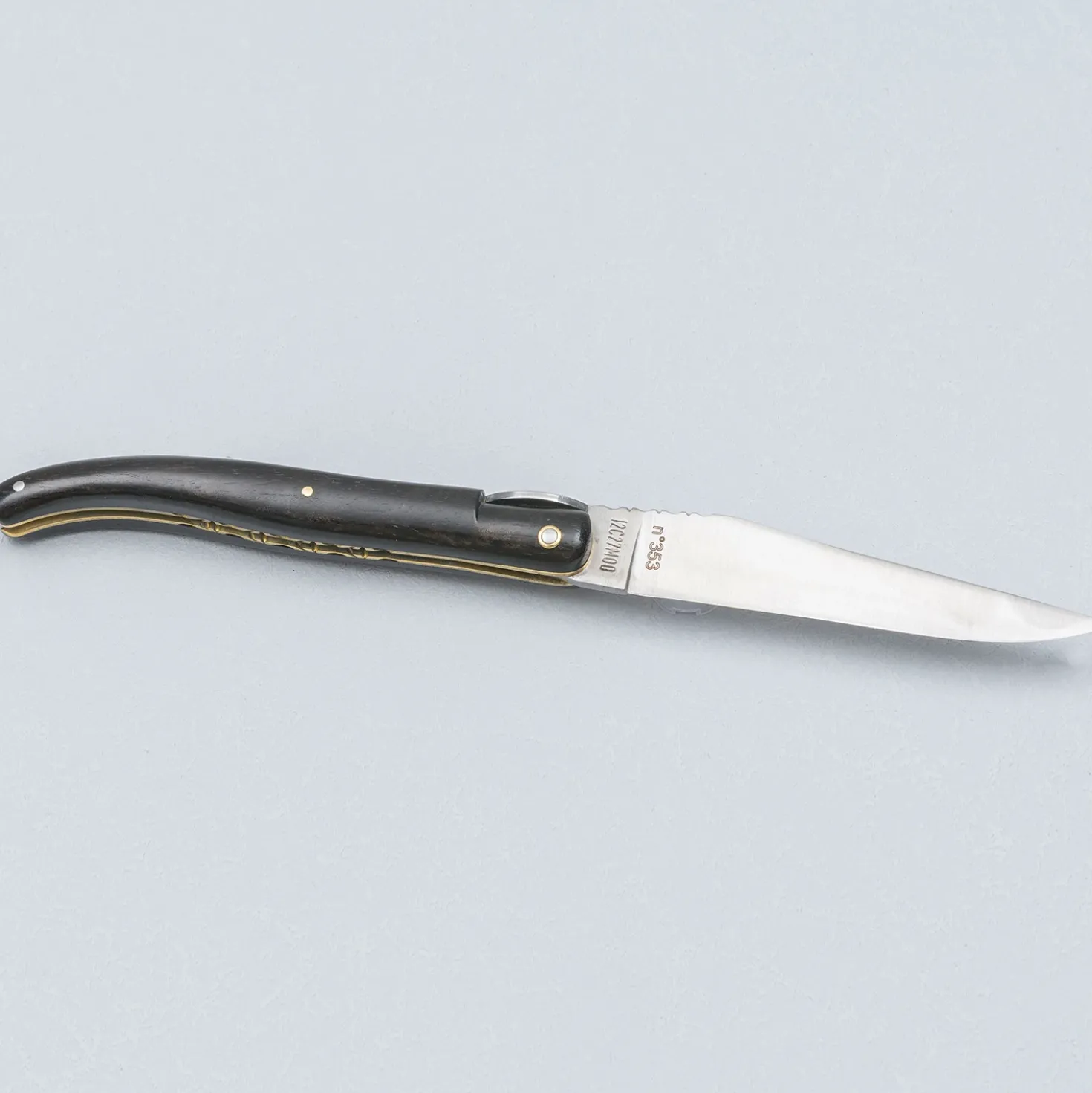 Laguiole en Aubrac Zakmes Ebony Tour Eiffel Zakmes 12 cm
