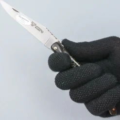 Laguiole en Aubrac Zakmes Ebony Onyx Inlay Deluxe 12 cm
