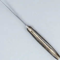 Laguiole en Aubrac Zakmes Ebony Onyx Inlay Deluxe 12 cm