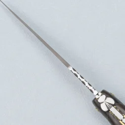 Laguiole en Aubrac Zakmes Ebony Onyx Inlay Deluxe 12 cm