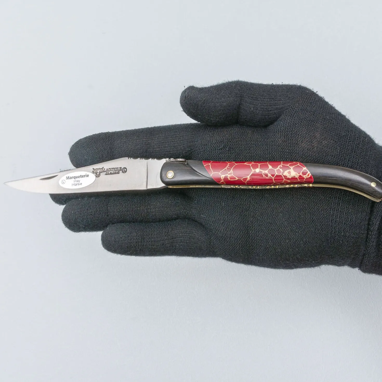 Laguiole en Aubrac Zakmes Ebony Jasper Zakmes 12 cm