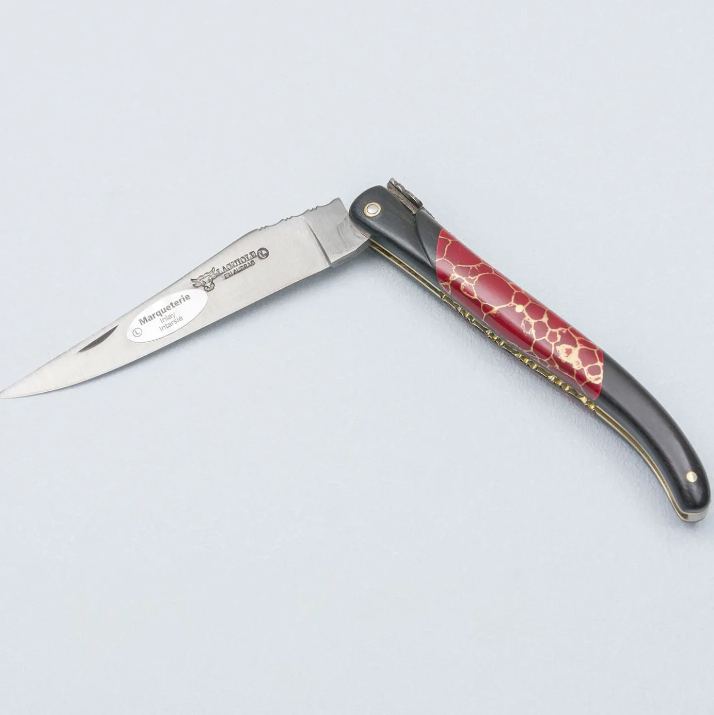 Laguiole en Aubrac Zakmes Ebony Jasper Zakmes 12 cm