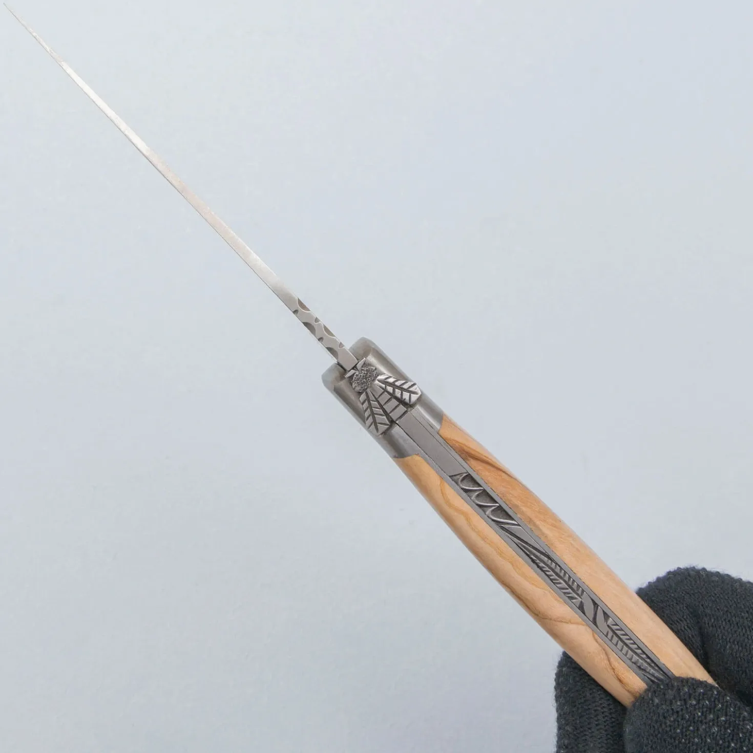 Laguiole en Aubrac Zakmes Olijfhout L' Elegant 12 cm