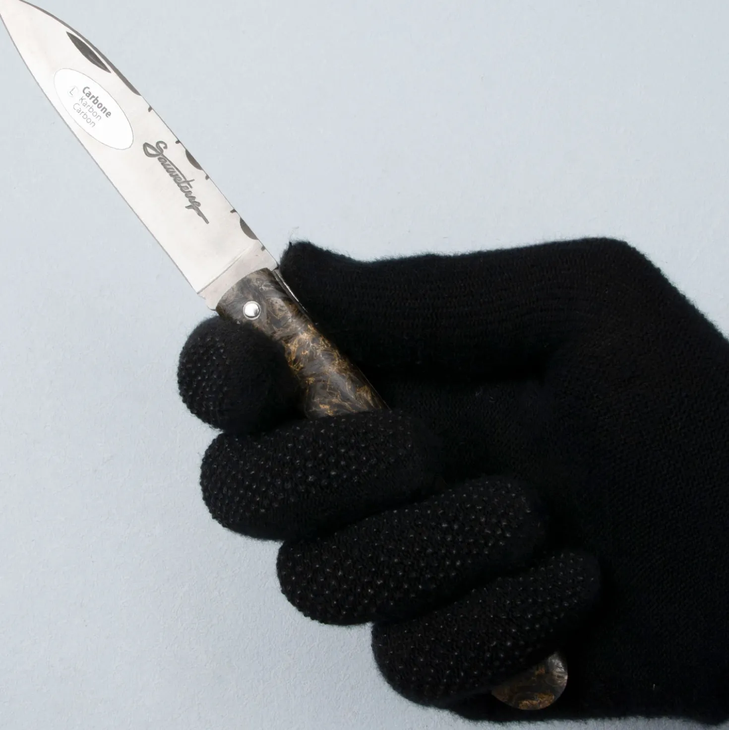 Laguiole en Aubrac Zakmes Sauveterre Deluxe Carbon Fiber 11 cm