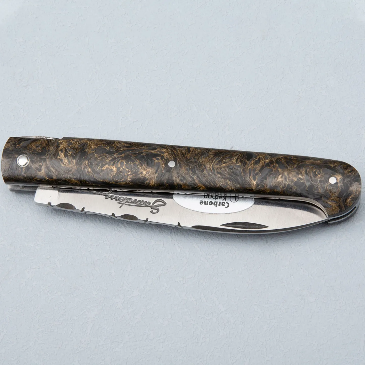Laguiole en Aubrac Zakmes Sauveterre Deluxe Carbon Fiber 11 cm