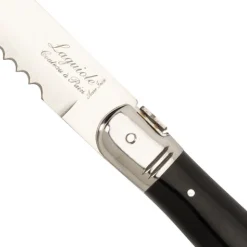 Laguiole Style de Vie Broodmes Zwart 20 cm