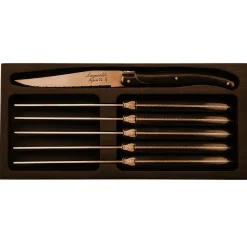 Laguiole Style de Vie Prestige Line Steakmessen Koper Stonewash (6 Stuks)