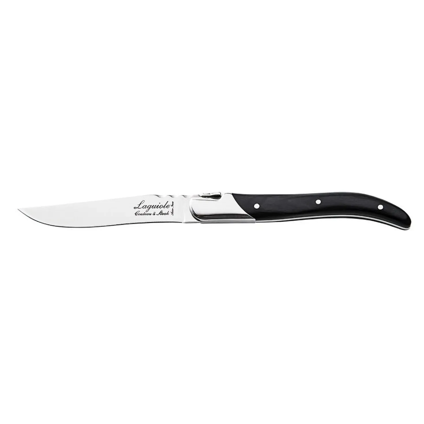 Laguiole Style de Vie Steakmessen Luxury Line Ebbenhout