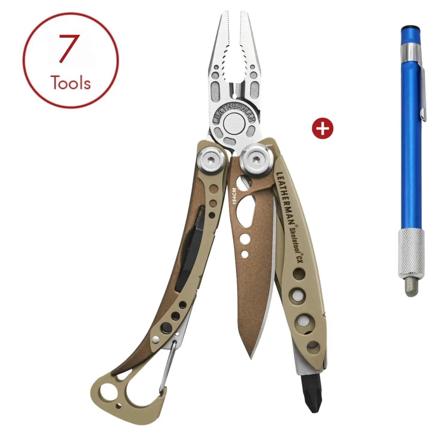 Leatherman Skeletool CX Multitool Sandstorm