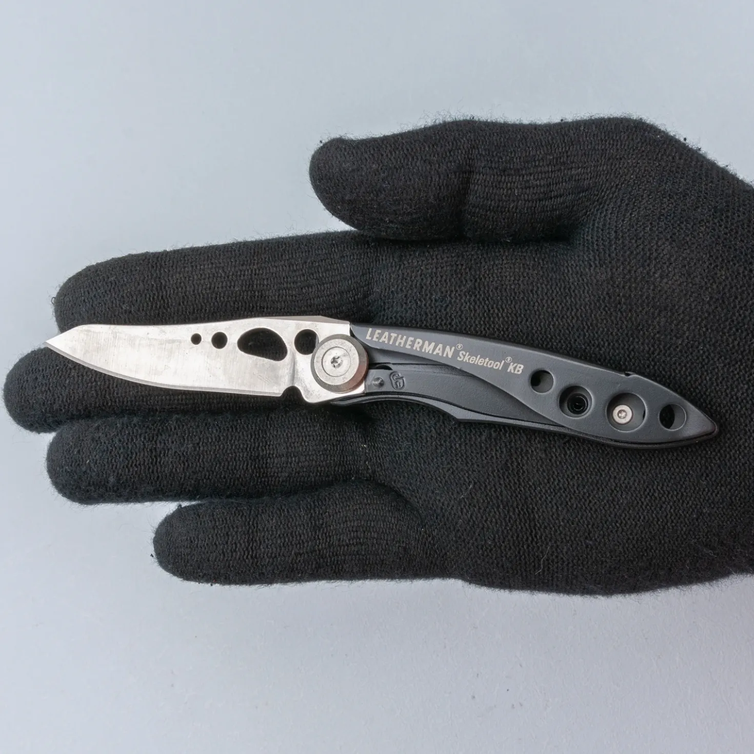 Leatherman Skeletool KB Zakmes RVS/Zwart