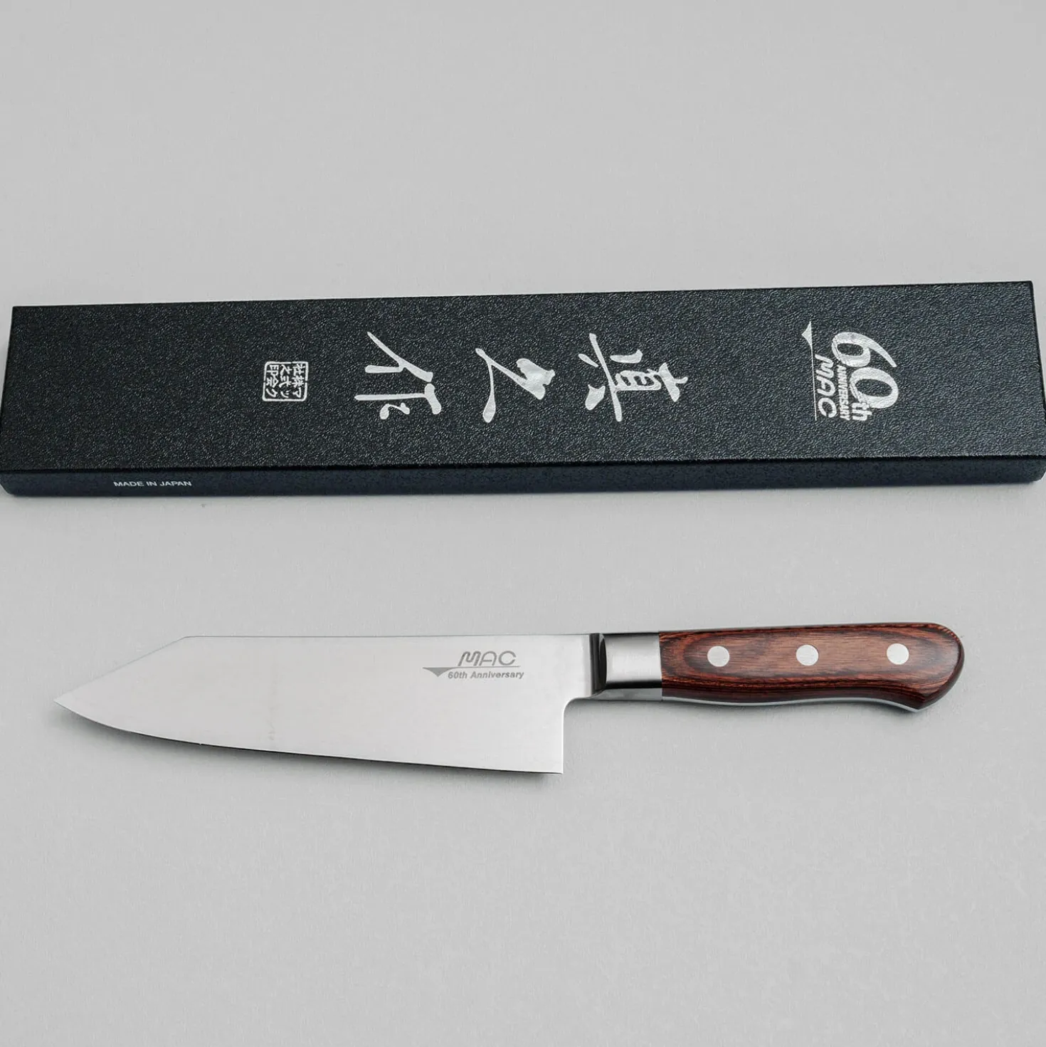 Mac 60th Anniversary AUS-10 Damast Bunka 16.5 cm