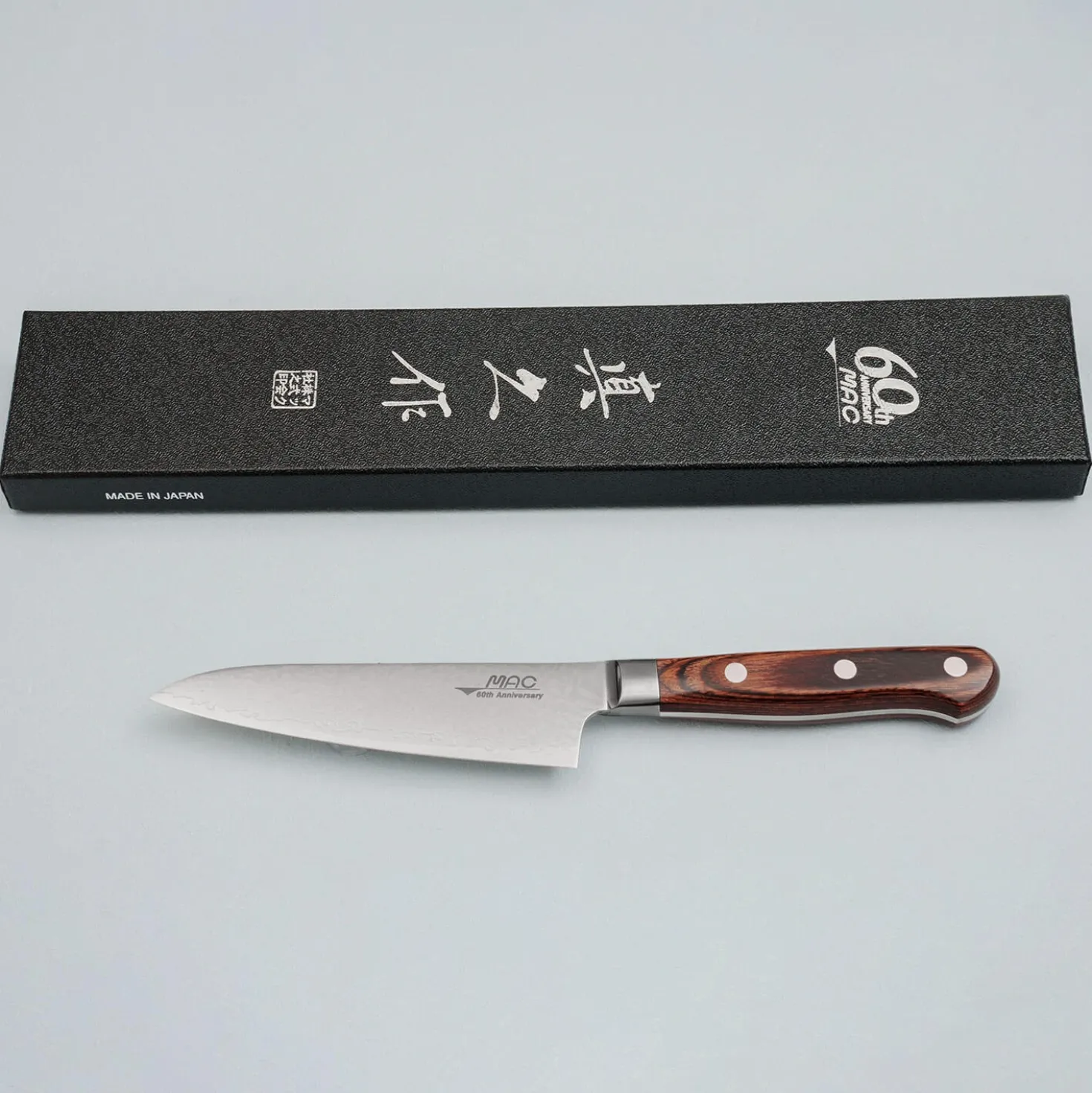 Mac 60th Anniversary AUS-10 Damast Petty 11.5 cm