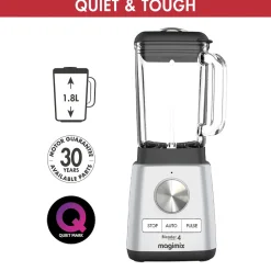 Magimix Le Power Blender 4 Chroom 1300 Watt