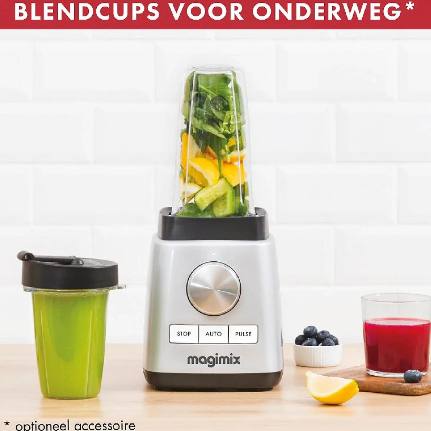 Magimix Le Power Blender 5XL Chroom 1500 Watt