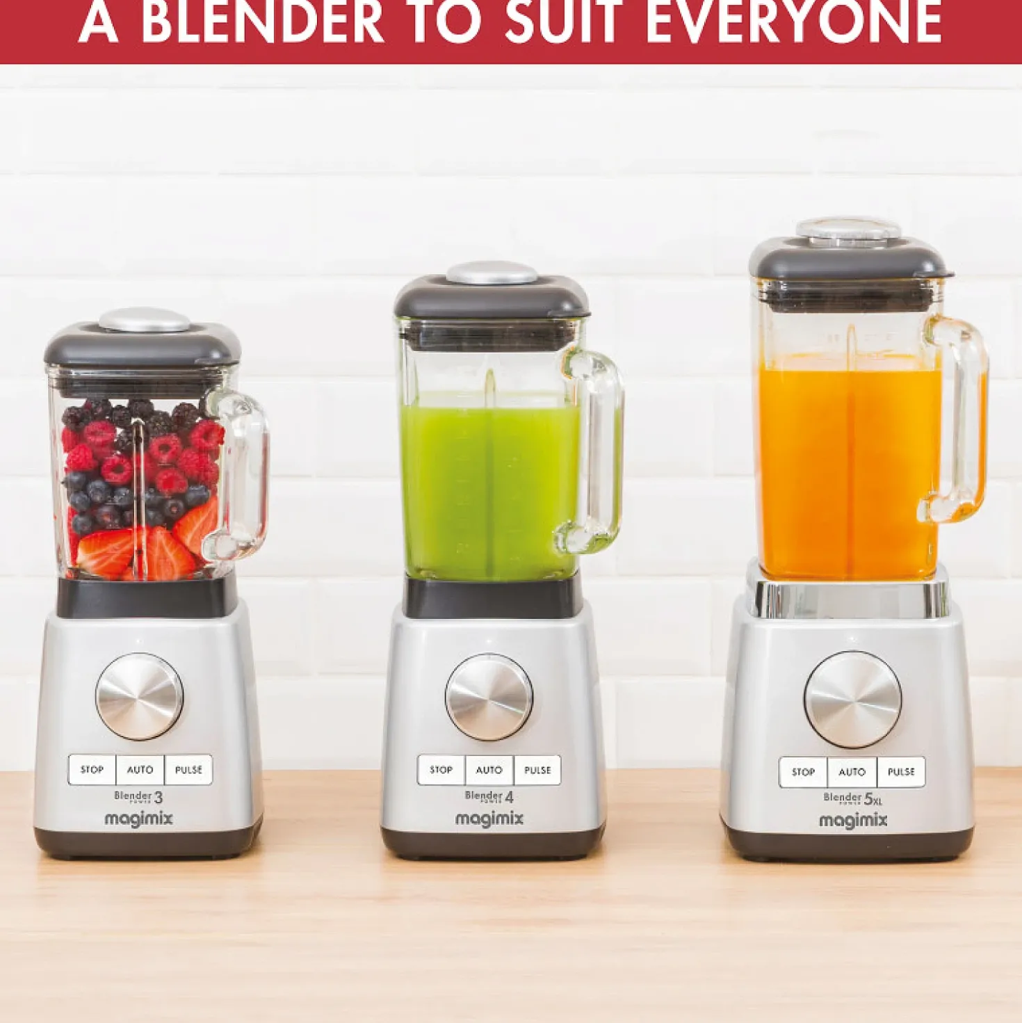 Magimix Le Power Blender 4 Zwart 1300 Watt