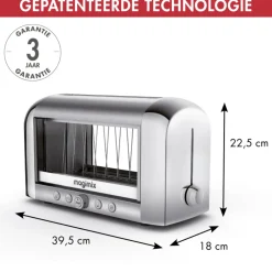 Magimix Vision Broodrooster Chroom