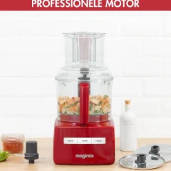 Magimix 3200 XL Compact Foodprocessor Rood
