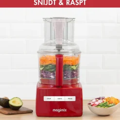 Magimix 3200 XL Compact Foodprocessor Rood