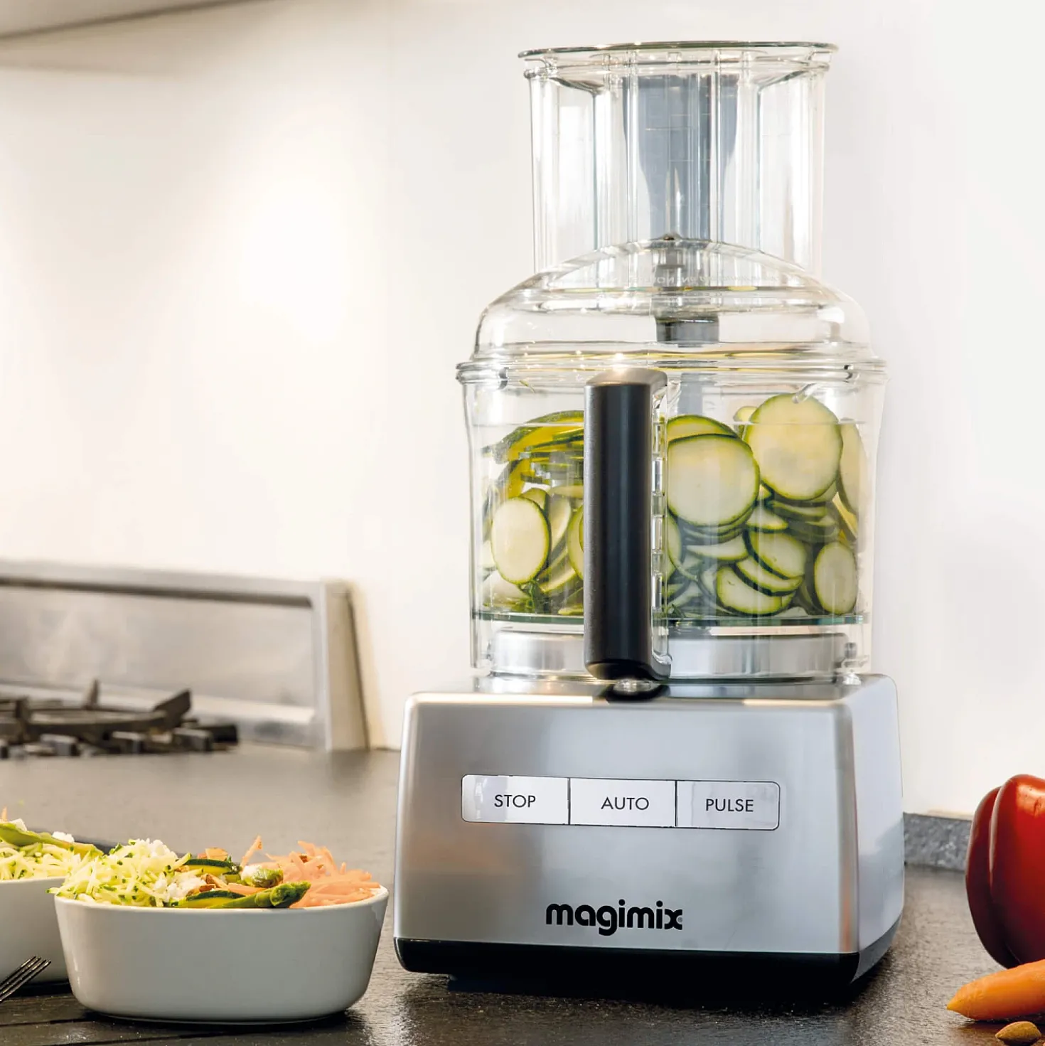 Magimix 4200 XL Foodprocessor Mat Chroom