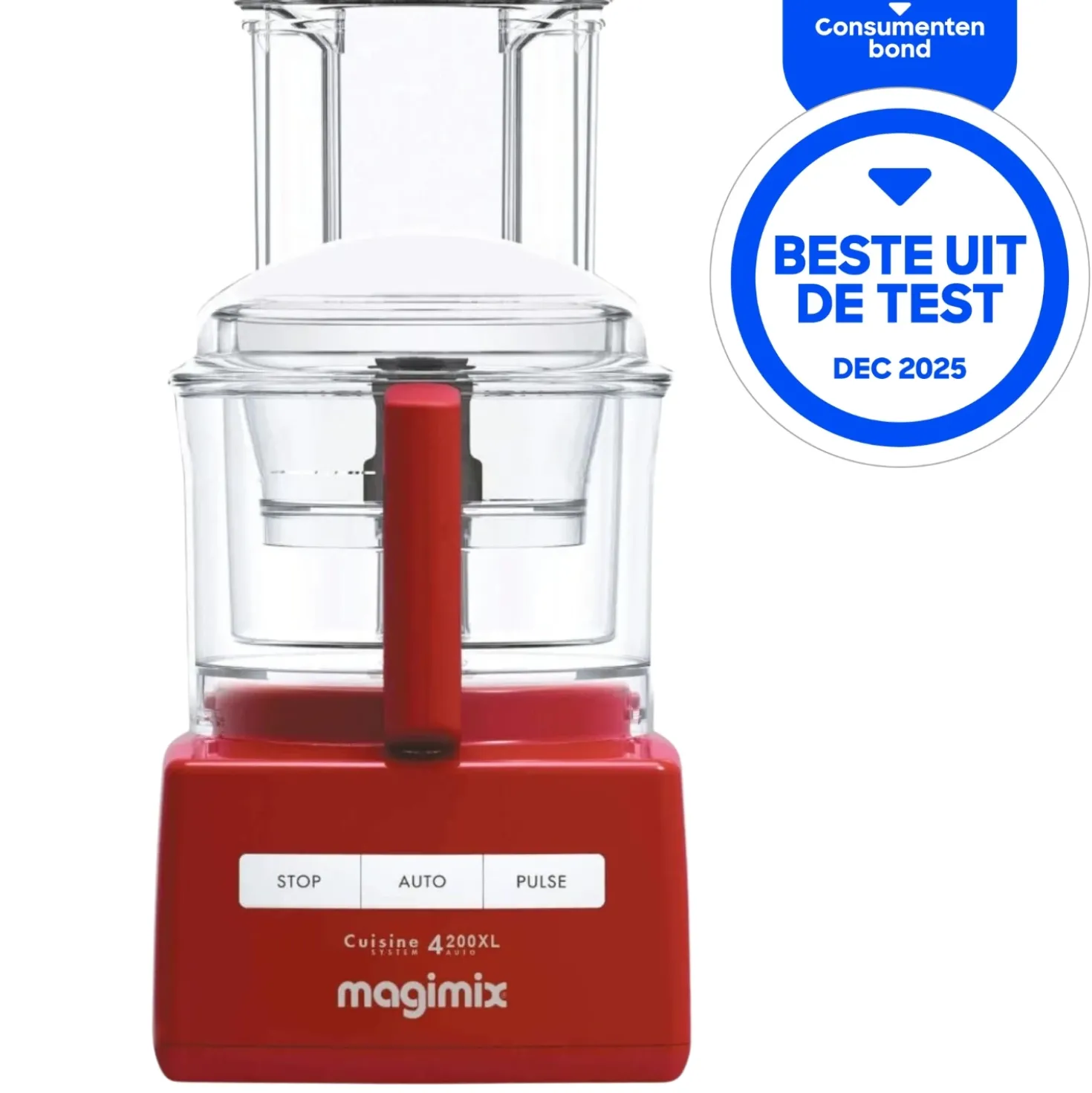 Magimix 4200 XL Foodprocessor Rood