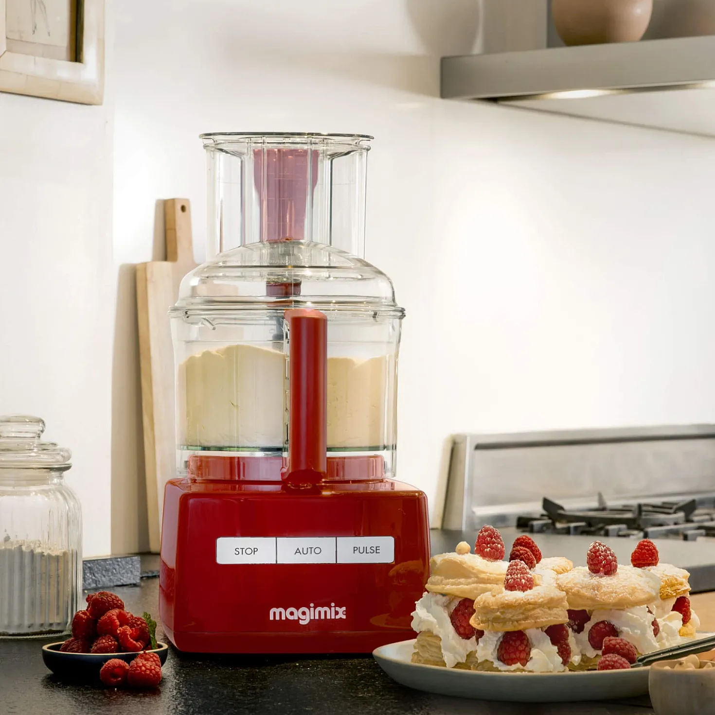 Magimix 5200 XL Premium Foodprocessor Rood