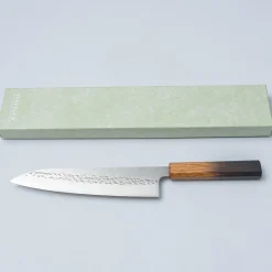 Makoto Kurosaki Coreless Damast Tsuchime Gyuto 21 cm