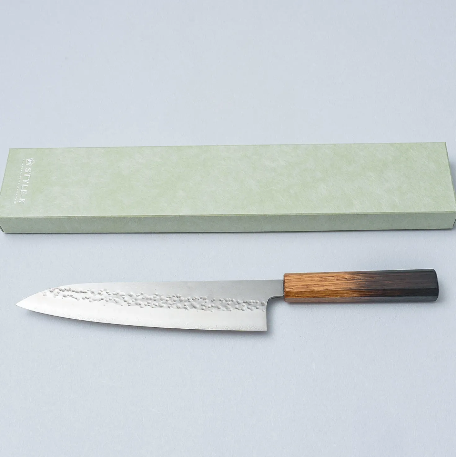 Makoto Kurosaki Coreless Damast Tsuchime Gyuto 21 cm
