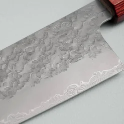 Makoto Kurosaki Coreless Flower Damast Santoku 16.5 cm