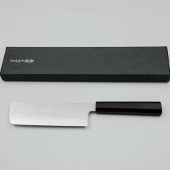 Makoto Kurosaki VG7 Damast Ebony Nakiri 17 cm