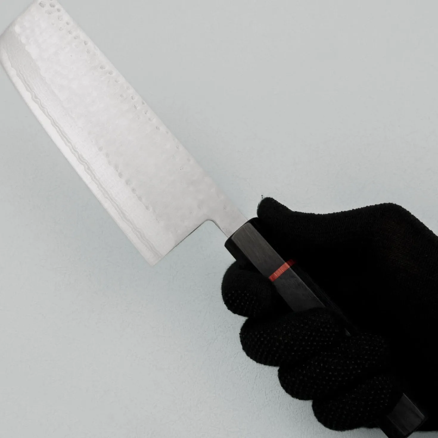 Masutani VG-10 Kokuryu Pakka Black Red 16 cm