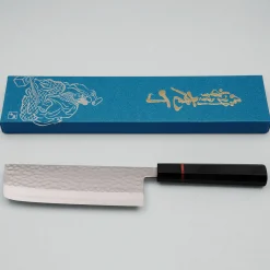 Masutani VG-10 Kokuryu Pakka Black Red 16 cm