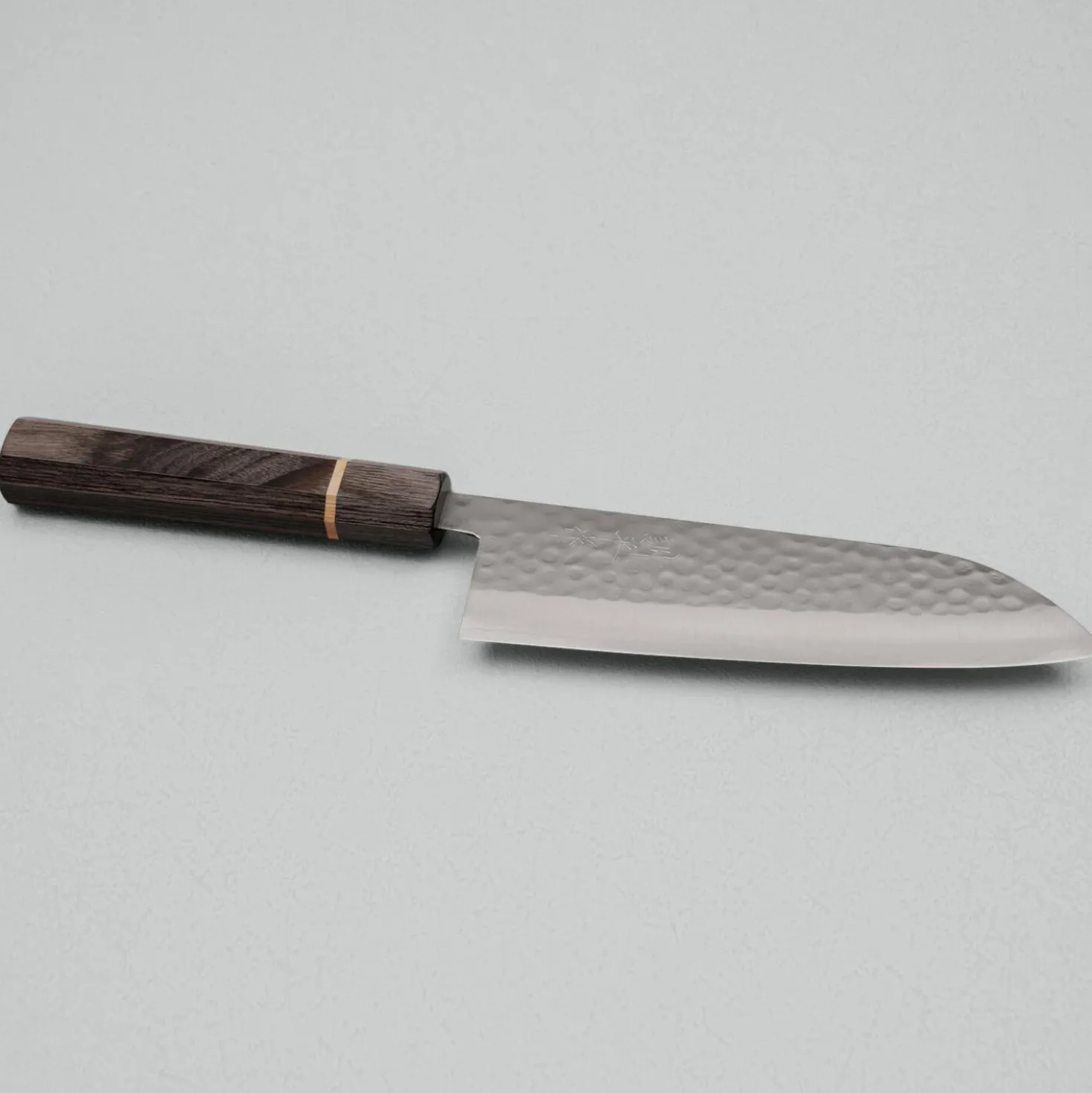 Masutani VG-1 Pakka Gray Ring Santoku 17 cm