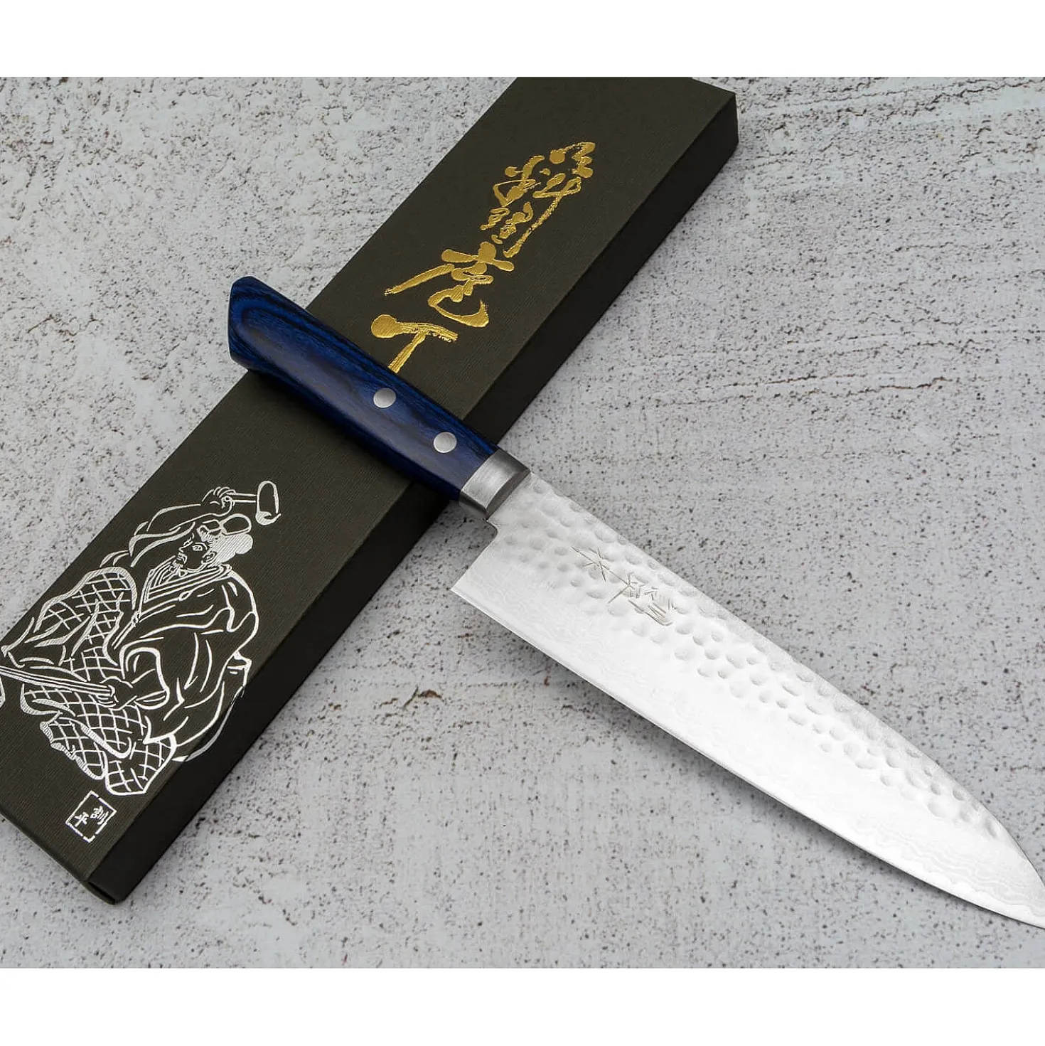 Masutani VG-10 Tsuchime Blue Koksmes 18 cm