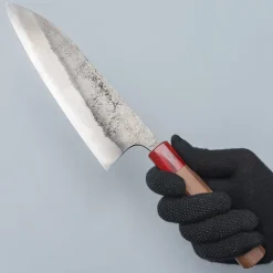 Matsubara Aogami #2 Nashiji Red Gyuto 21 cm