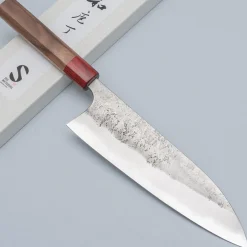 Matsubara Aogami #2 Nashiji Red Gyuto 21 cm