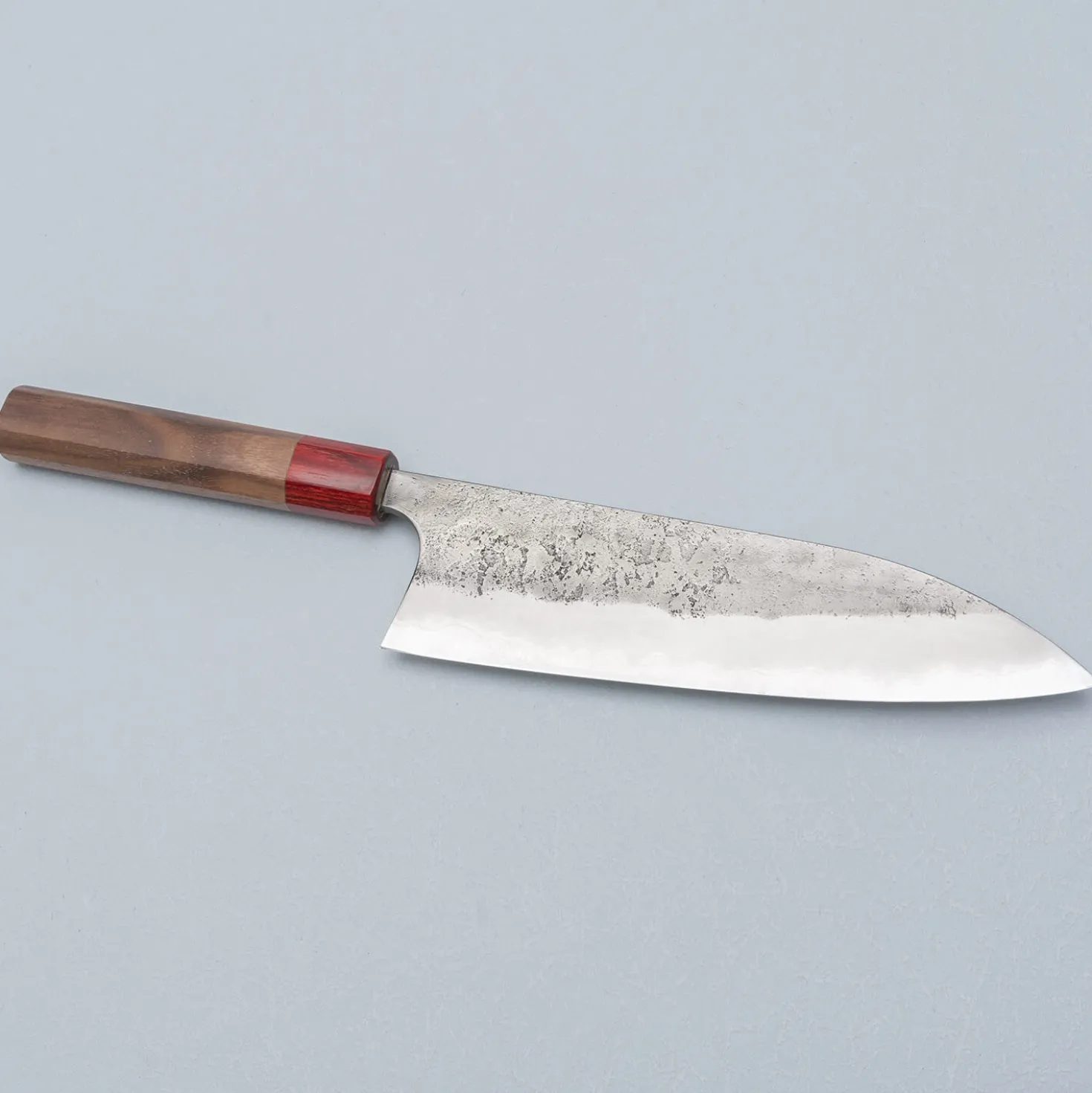 Matsubara Aogami #2 Nashiji Red Gyuto 21 cm