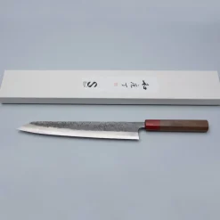 Matsubara Aogami #2 Nashiji Red Sujihiki 27 cm