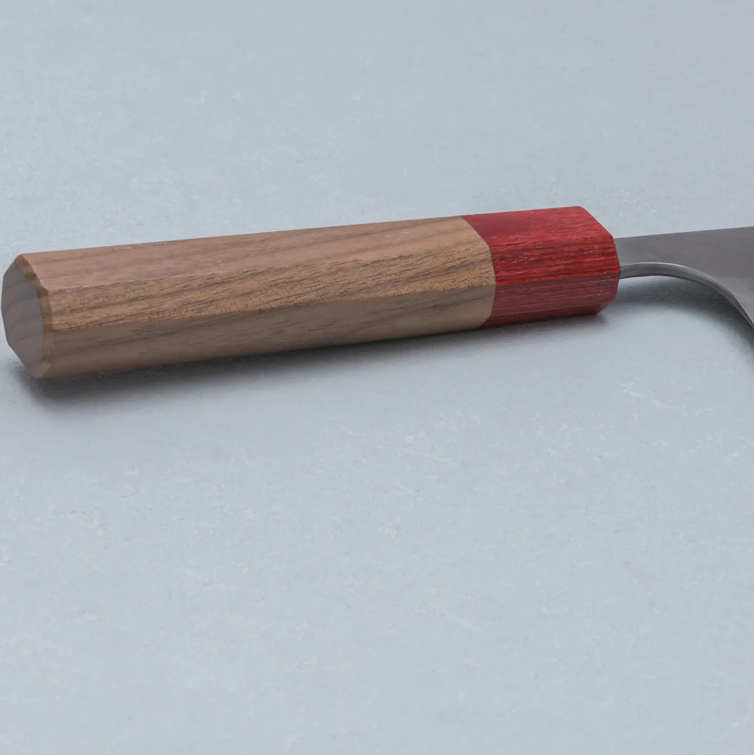 Matsubara Aogami #2 Nashiji Red Santoku 16.5 cm