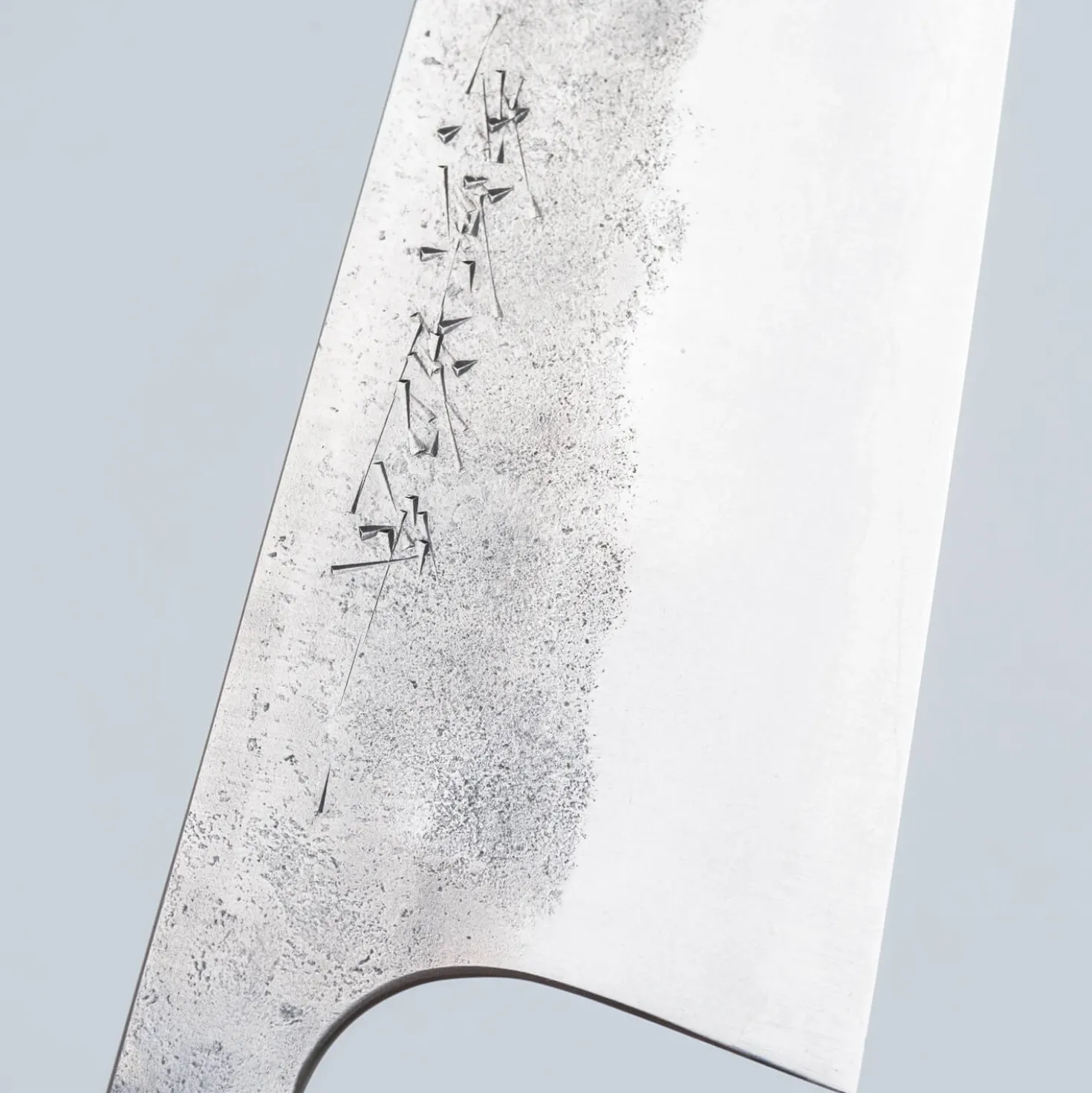 Matsubara Aogami #2 Nashiji Red Santoku 16.5 cm