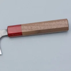 Matsubara Aogami #2 Nashiji Red Santoku 16.5 cm