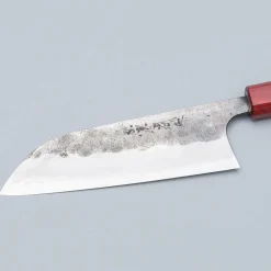 Matsubara Aogami #2 Nashiji Red Santoku 16.5 cm