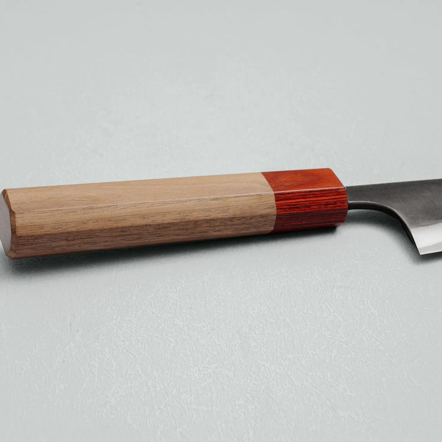 Matsubara Aogami #2 Nashiji Red Honesuki 15 cm