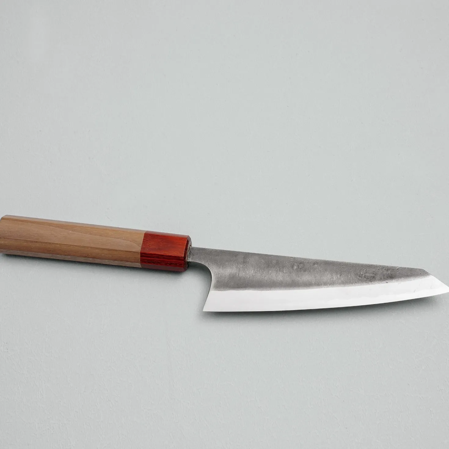 Matsubara Aogami #2 Nashiji Red Honesuki 15 cm